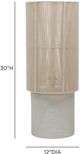 TOV Furniture Mondada Cream Table Lamp-2