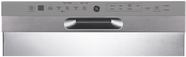 GE® 24" Stainless Steel Built In Dishwasher-2