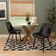 Linon August 2-Piece Black Dining Chair Set-1