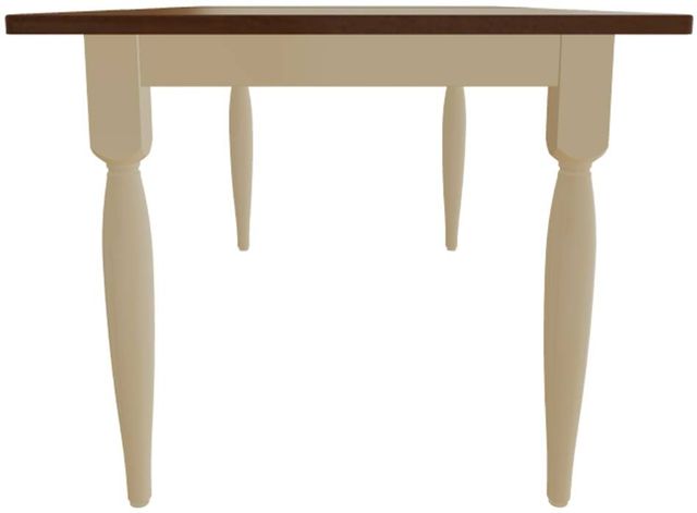 Mavin Customizable Rectangular Extendable Dining Table with 18" Leaf-2