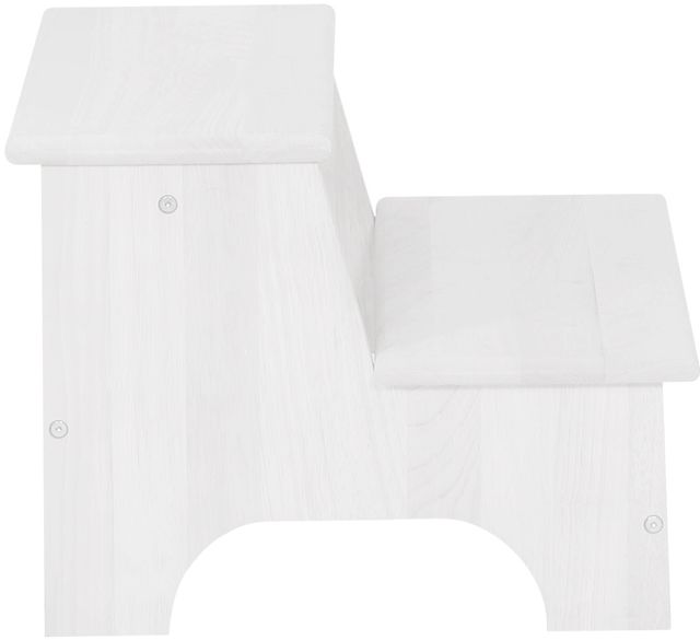 Powell® Masonboro White Bed Step-2