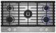 KitchenAid® 36'' Stainless Steel Gas Cooktop-0