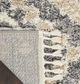 Nourison Home™ Oslo Shag Ivory/Gray 5'x8' Style 2 Area Rug-3