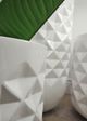 Le Present Pyramid White 19" Planter-3