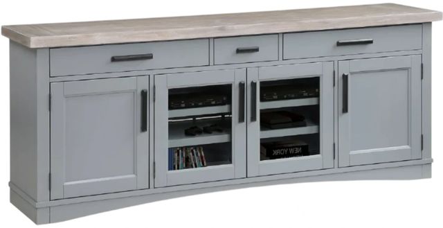 Parker House® Americana Modern Dove 76" TV Console-0