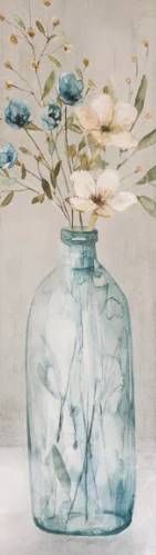 Stylecraft Blue/Gray/Light Blue/Light Green/Off-White/White Wall Art-1