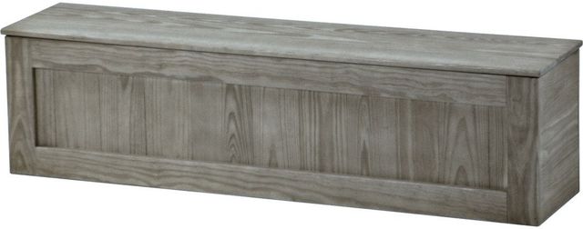 Crate Designs™ Furniture Storm Wood Top Storage Bench-0