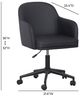 TOV Furniture Sydney Black Vegan Leather Office Desk Chair-2