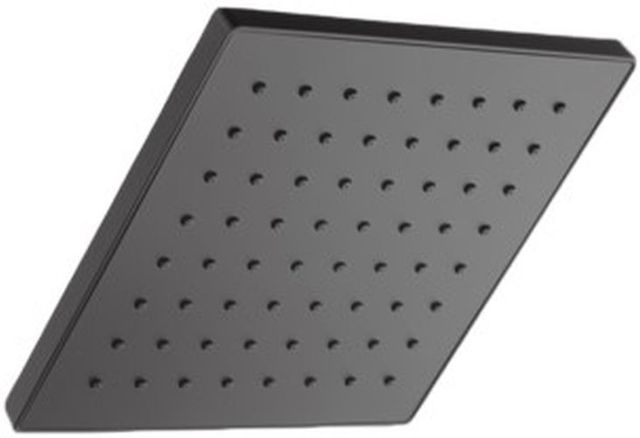 Peerless Universal Showering Components Matte Black 1-Setting Shower Head-0