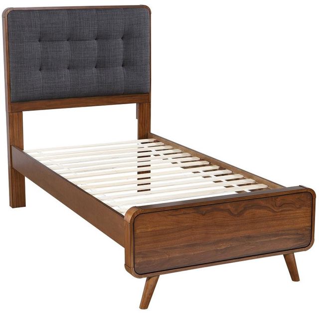 Coaster® Robyn 4-Piece Dark Gray/Dark Walnut Twin Bedroom Set-1
