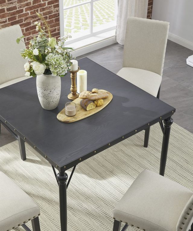 Signature Design by Ashley® Kreabindale Black/Brown Counter Height Dining Table-4