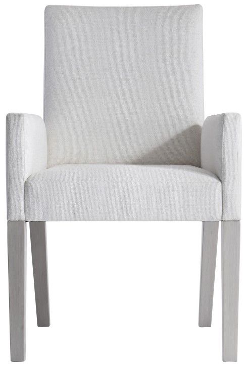 Bernhardt Stratum Mist/White Upholstered Arm Chair-1