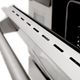 ZLINE Legacy 48" Satin Stainless Steel Pro Style Dual Fuel Range with White Matte Door with Griddle-4