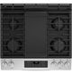 GE® 30" Stainless Steel Slide In Gas Range-2