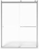 American Standard Silver Shine Top-Roller Semi-Frameless Sliding Shower Door-0