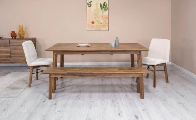 LH Home Gia Warm Pecan Dining Table-2