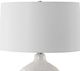 Uttermost® Dribble White Glaze Table Lamp-3