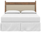 Bassett® Furniture BenchMade Heritage Leather King/California King Upholstered Panel Headboard-1