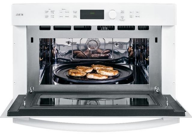GE Profile™ Series Advantium® 30" Electric Single Oven Built In-White-2