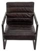 YHD Emmalee Dark Brown Side Chair-2