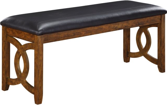 New Classic® Home Furnishings Gia Brown 46" Dining Bench-0
