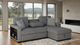 Furniture of America® Chatham Gray Right-Arm Facing Sectional-1