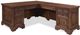 aspenhome® Richmond 2-Piece Brown Burgundy 66" Desk-0