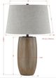 Forty West Conway Brown Table Lamp-1