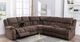Mazin Furniture Presley Brown Power Reclining 3-Piece Modular Sectional with Consoles-4