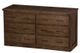 Crate Designs™ Furniture Brindle Dresser with Lacquer Finish Top Only-0