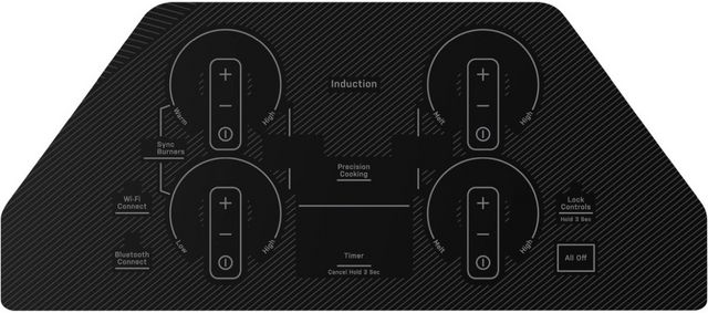 GE Profile™ 30" Black Built-In Induction Cooktop-2