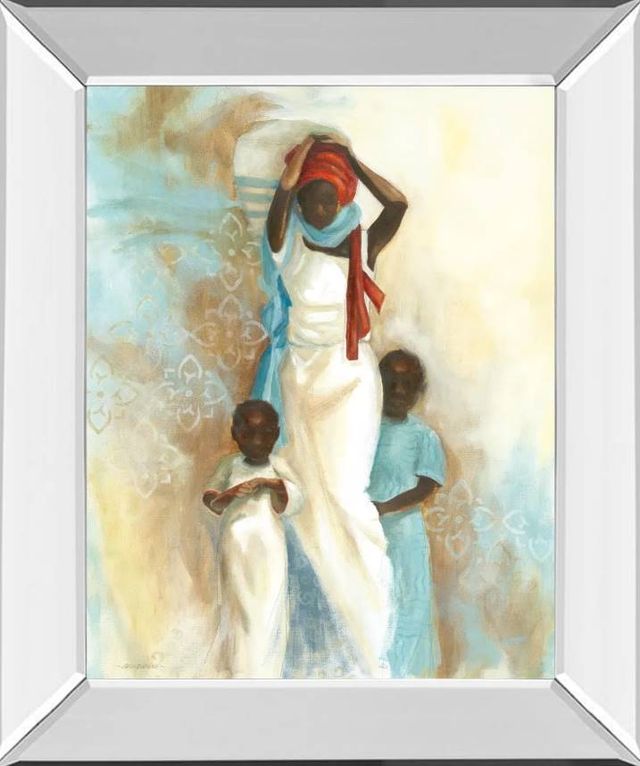 Classy Art Power of Love II by Carol Robinson Mirrored Frame Wall Art-0