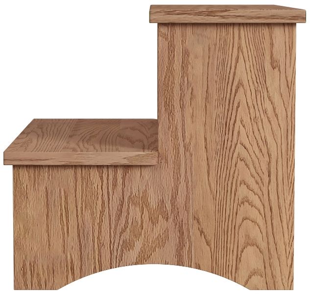 Intercon Oak Park Taupe Step Stool-3