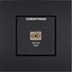 Crestron® Media Presentation International Version Wall Plate-Anthracite-0