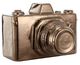 A & B Home 2-Piece Gold/Silver Camera Accent Set-2