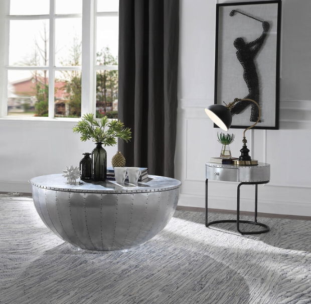 Acme Furniture Brancaster End Table - Thumbnail 4