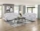Homelegance® Goodland Gray Double Manual Reclining Loveseat with Center Console-1