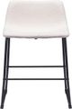 Zuo Modern Smart Ivory Counter Chair-2