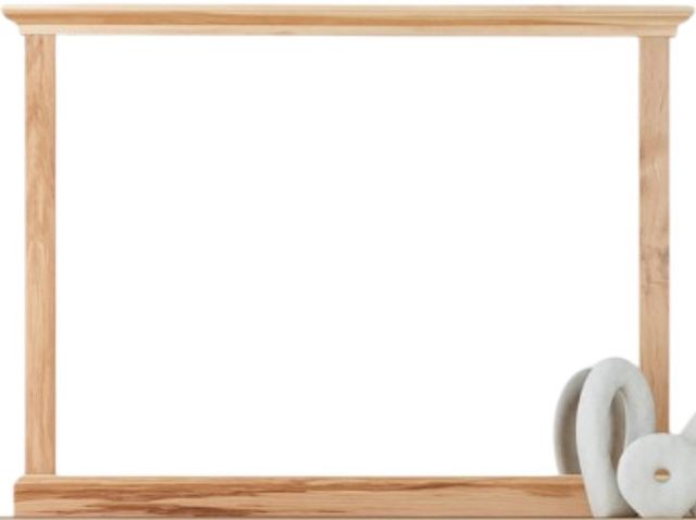 A-America® Gallagher Natural Hickory Mirror-0