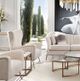 Diamond Sofa® Ava Sand Linen Chair-1