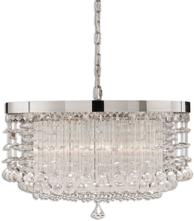 Uttermost by Carolyn Kinder Fascination Chrome Chandalier-0