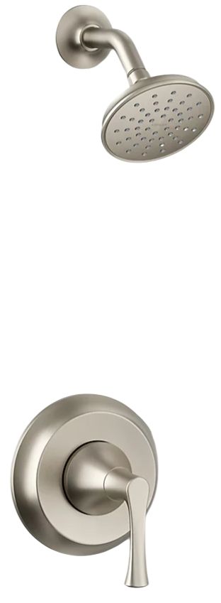 KOHLER® Buckley™ Rite-Temp® Vibrant Brushed Nickel 1.75 GPM Shower Trim Kit-0