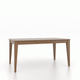 Canadel Customizable Gourmet 64" VE Base Dining Table with One Leaf -1
