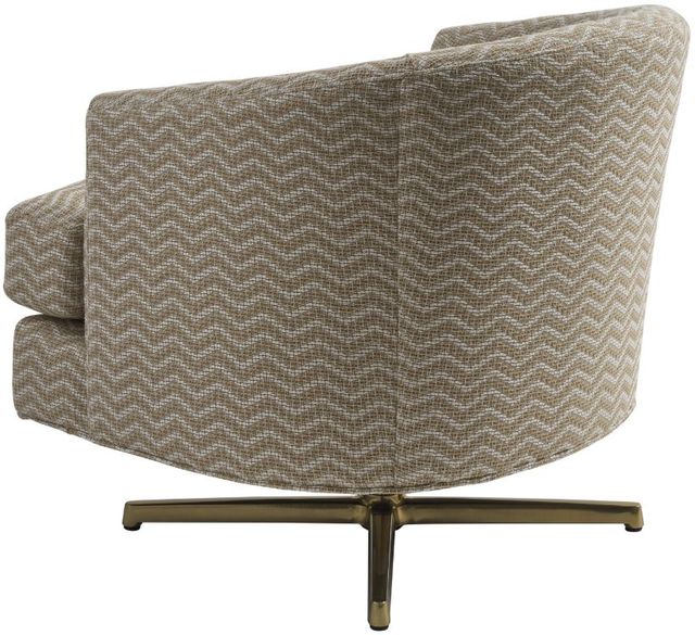 Lexington Home Customizable La Costa Graves Swivel Chair with Brass Base-2