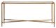 Furniture Classics Bronson White Console Table with Gold Base-1