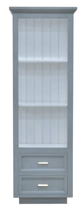 Bramble Customizable Dakota Narrow Display Cabinet-2