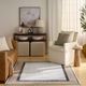 Nourison Home™ Dekor Gray Charcoal 5'x7' Style 2 Area Rug-1