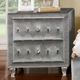 Furniture of America® Sansom 4-Piece Gray Queen Sleigh Bedroom Set-2