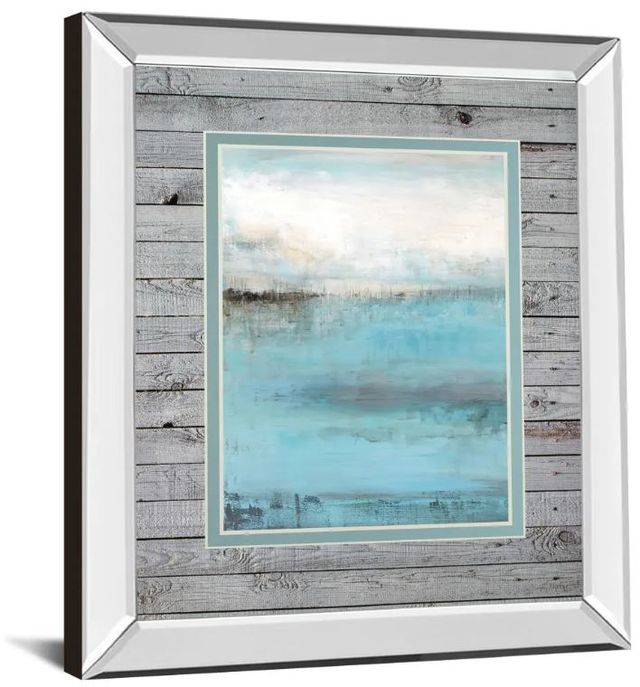 Classy Art Beyond The Sea by Wani Pasion Mirror Framed Wall Art-1