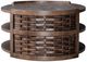 Liberty Furniture Warren Park Coffee Brown Oval Cocktail Table-3